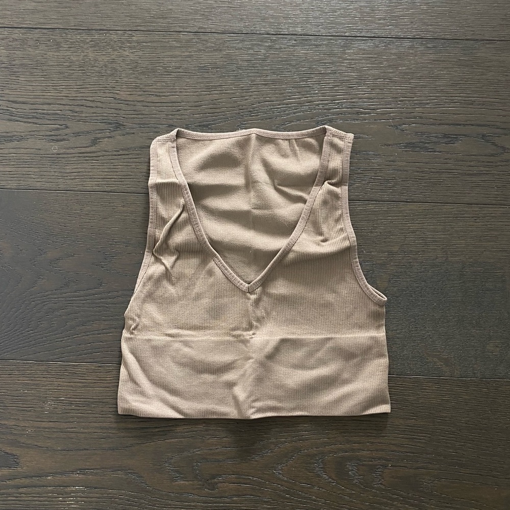 Basic Plunge Tank Top
